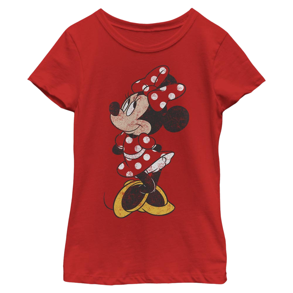 Girl's Disney Modern Vintage Minnie T-Shirt