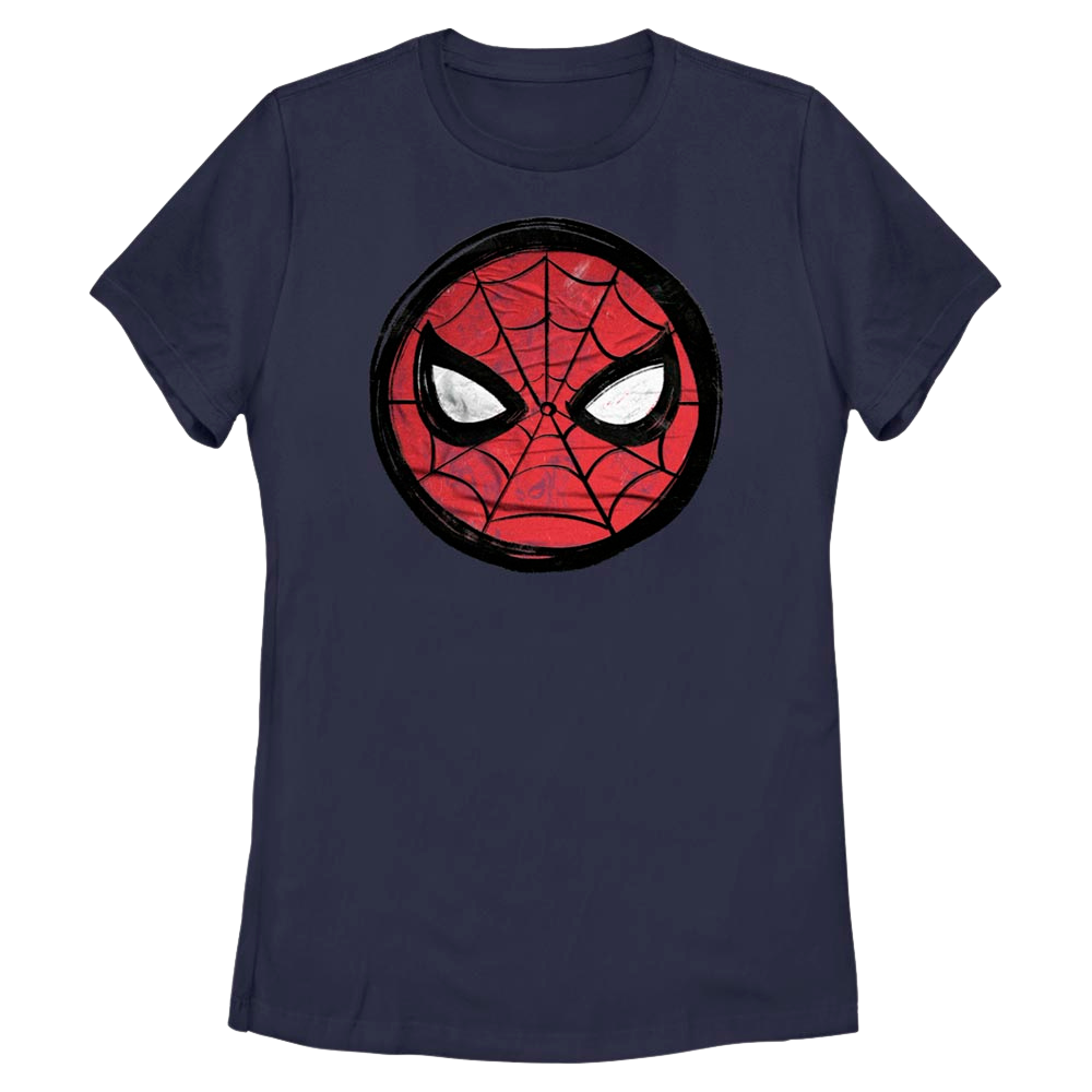 Women's Marvel SPIDEY SKETCH CIRCLE T-Shirt